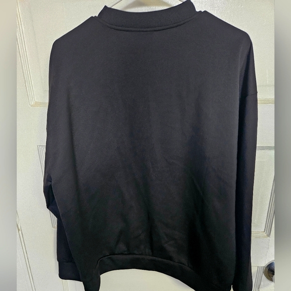 IVY PARK Black Pull Over Sweatshirt SIZE M - Picture 3 of 3